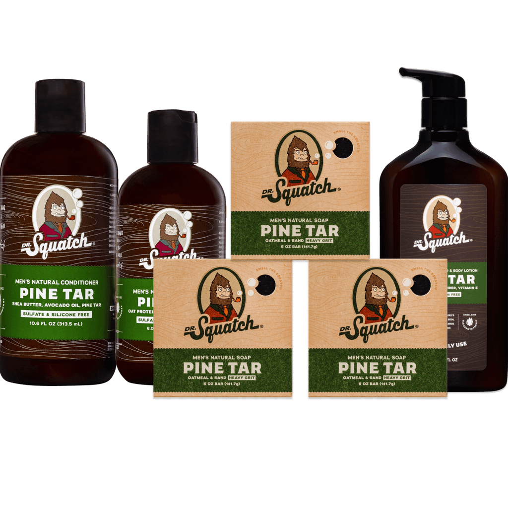 Dr.Squatch Pine Tar Shampoo and Conditioner