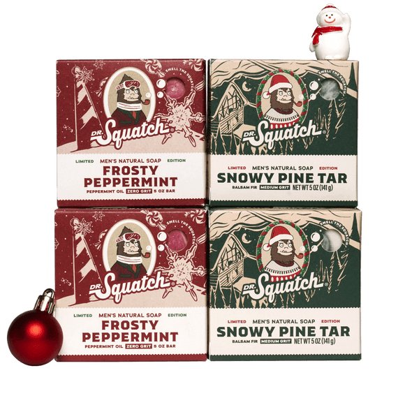 Limited Edition** Frosty Peppermint by Dr. Squatch Review 
