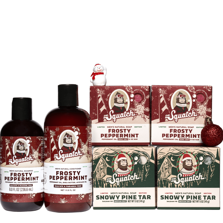 Dr. Squatch Frosty outlet Peppermint Shampoo & Conditioner