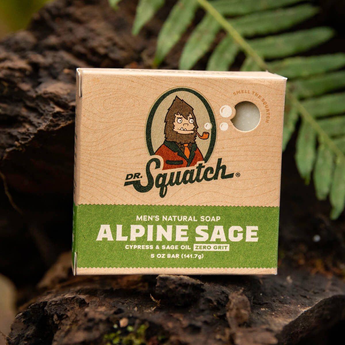Dr. Squatch Natural Deodorant – Alpine Sage, Wood Barrel Bourbon