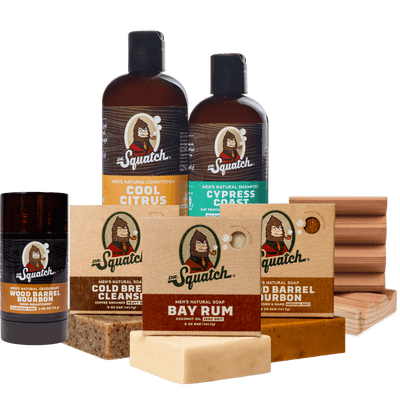 Dr. Squatch Soap Men's natural bar soap 53 Scents Available And 2 Beard Oil